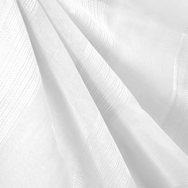 Eroica Homely Stripe White Fabric | OnlineFabricStore