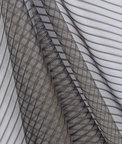 RK Classics 118" Ponder Sheer Pepper Fabric