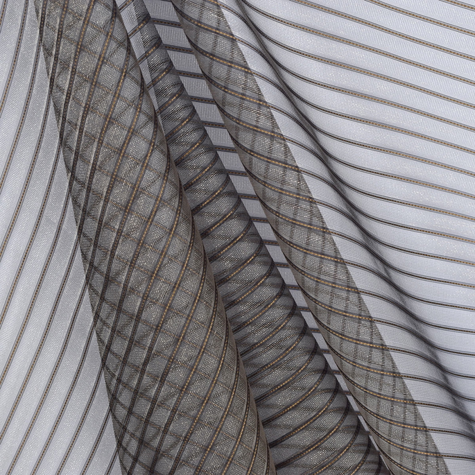 RK Classics 118" Ponder Sheer Pepper Fabric image 1 of 2