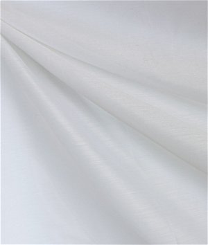 RK Classics 118 inch Spectacular Sheer White Snow Fabric