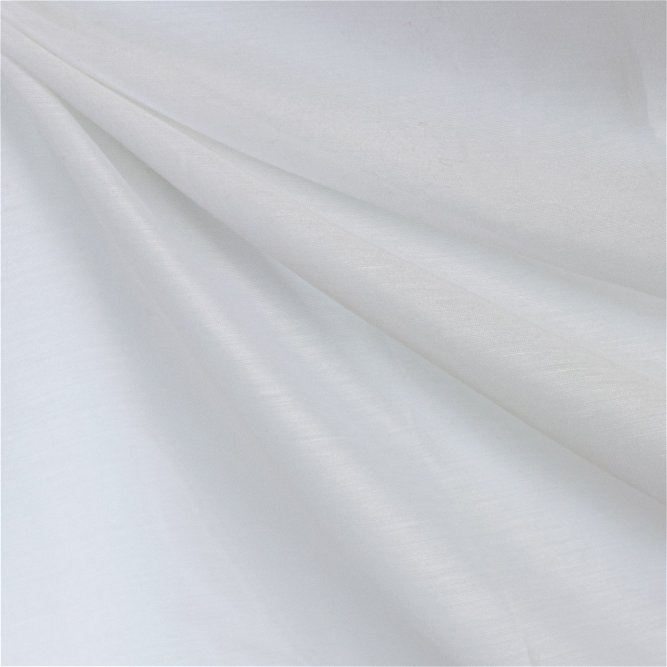 RK Classics 118&quot; Spectacular Sheer White Snow Fabric
