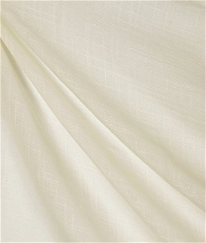 RK Classics 118 inch Mozart Sheer Linen White Fabric