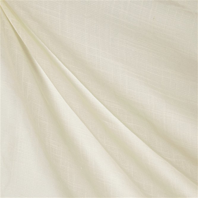 RK Classics 118&quot; Mozart Sheer Linen White Fabric