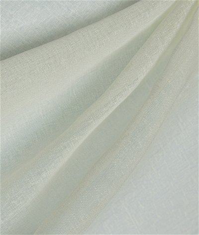 RK Classics 118 inch Patchouli Sheer FR Snow Fabric