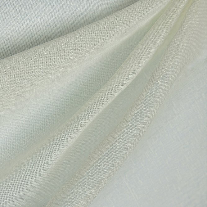 RK Classics 118&quot; Patchouli Sheer FR Snow Fabric