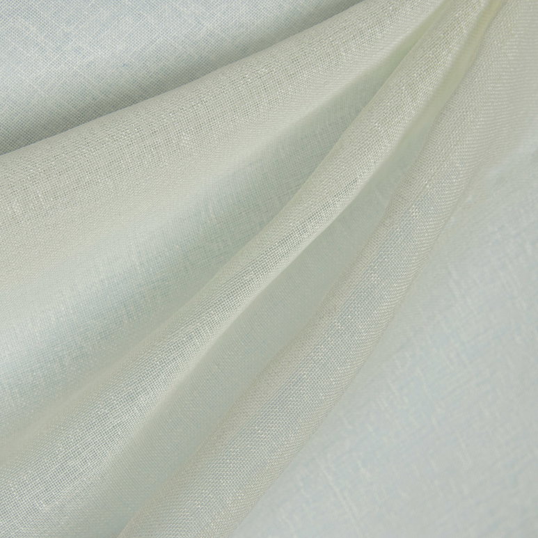 RK Classics 118" Patchouli Sheer FR Snow Fabric