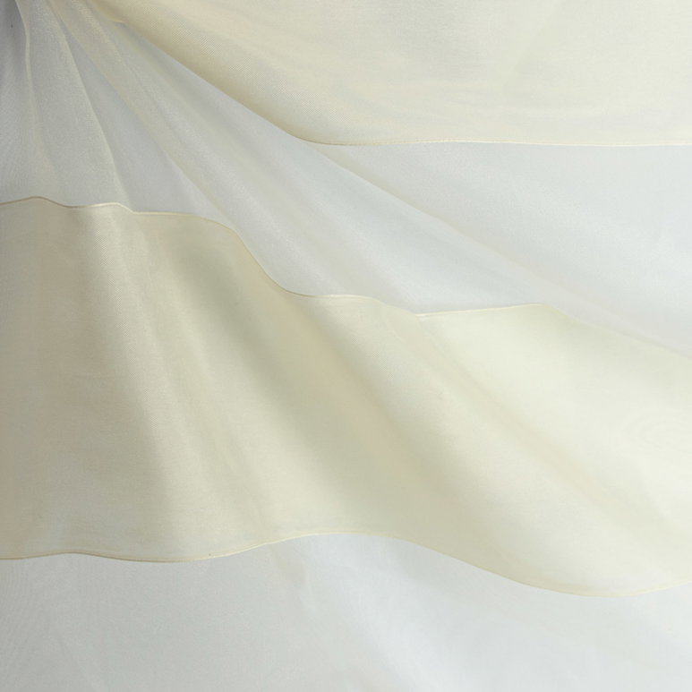 RK Classics 118" Glory Sheer Ivory Fabric