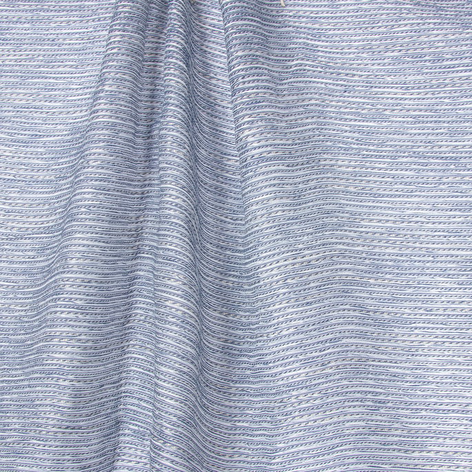 RK Classics 118" Nova Sheer Navy Blue Fabric image 2 of 2