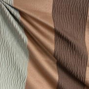 RK Classics Stuart Stripe Ciel/Tan Fabric
