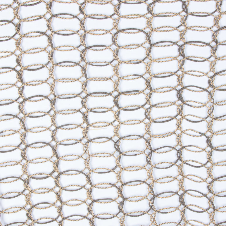 RK Classics Rope Dune Net Mocha Fabric
