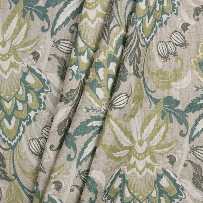 RK Classics Flora Jade Fabric image 3 of 3