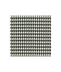 Premier Prints Houndstooth Black/White Canvas Fabric