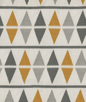 Premier Prints Ikat Argyle Nova Birch Fabric