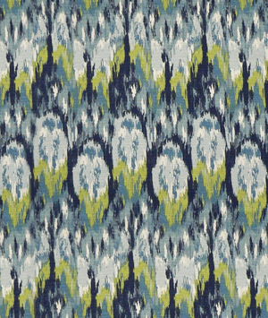 Premier Prints Ikat Craze Frost Birch Fabric