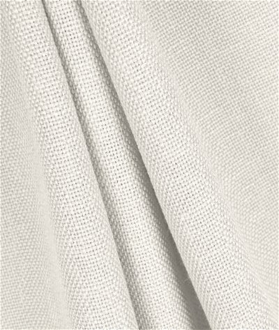 White Polyester Basketweave Linen Fabric