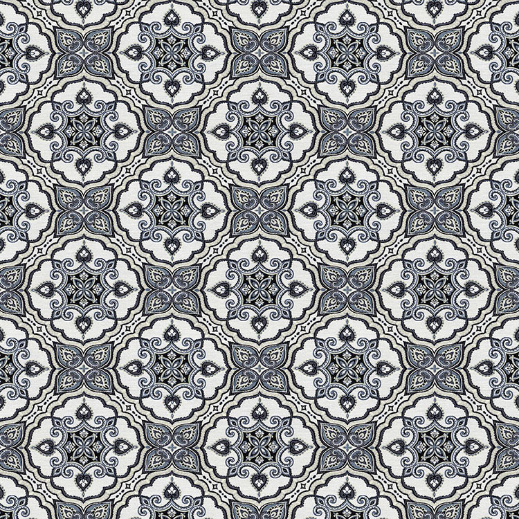 ABBEYSHEA Canasta 3009 Indigo Fabric