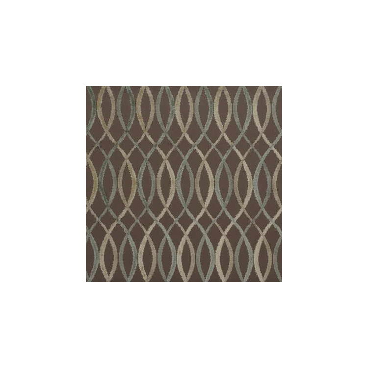Lee Jofa Modern Infinity Taupe/Aqua Fabric