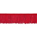 2" Red Chainette Fringe Trim