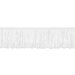 2" White Chainette Fringe Trim