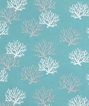 Premier Prints Isadella Coastal Blue Slub Fabric