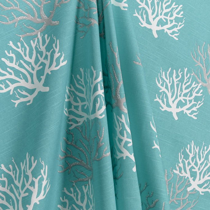 Premier Prints Isadella Coastal Blue Slub Fabric image 4 of 5