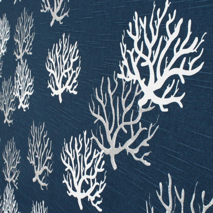 Premier Prints Isadella Premier Navy Slub Fabric image 5 of 5