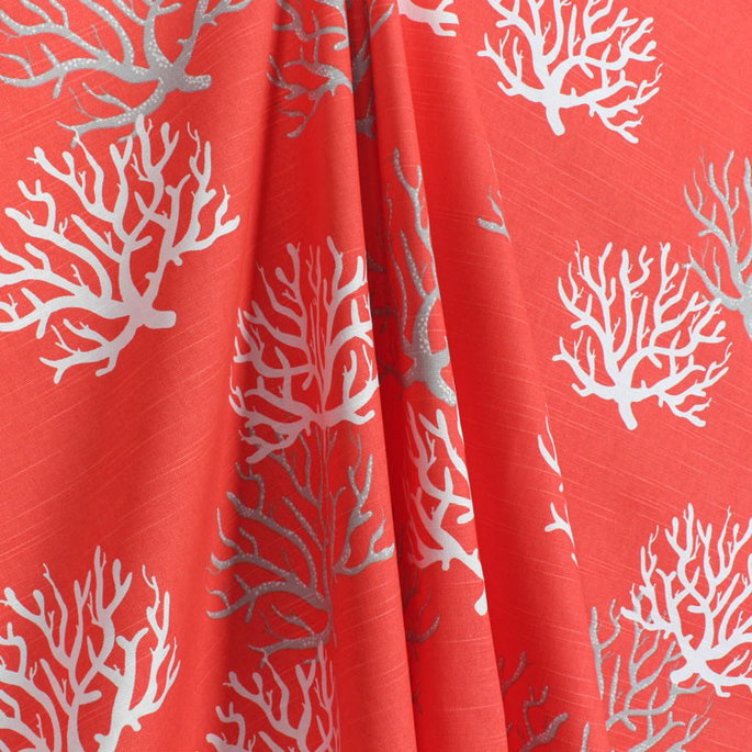 Premier Prints Isadella Salmon Slub Fabric image 4 of 5