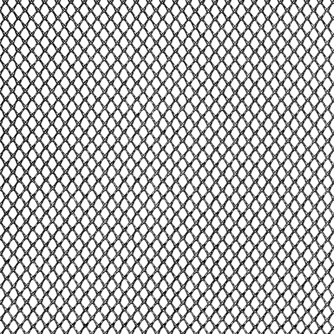 Black Italian Hard Net Crinoline Fabric image 1 of 2