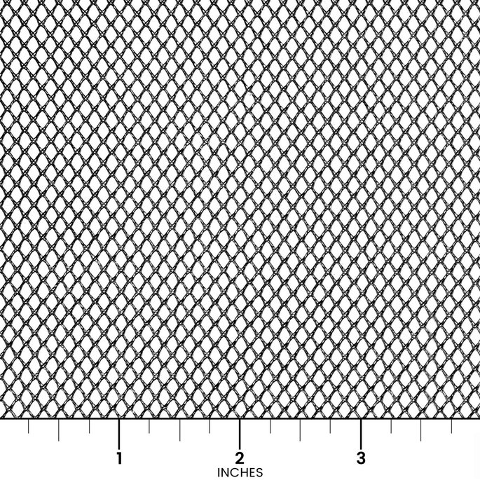 Black Italian Hard Net Crinoline Fabric image 2 of 2
