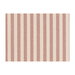 Brunschwig & Fils Directire Stripe Pekin Red Fabric