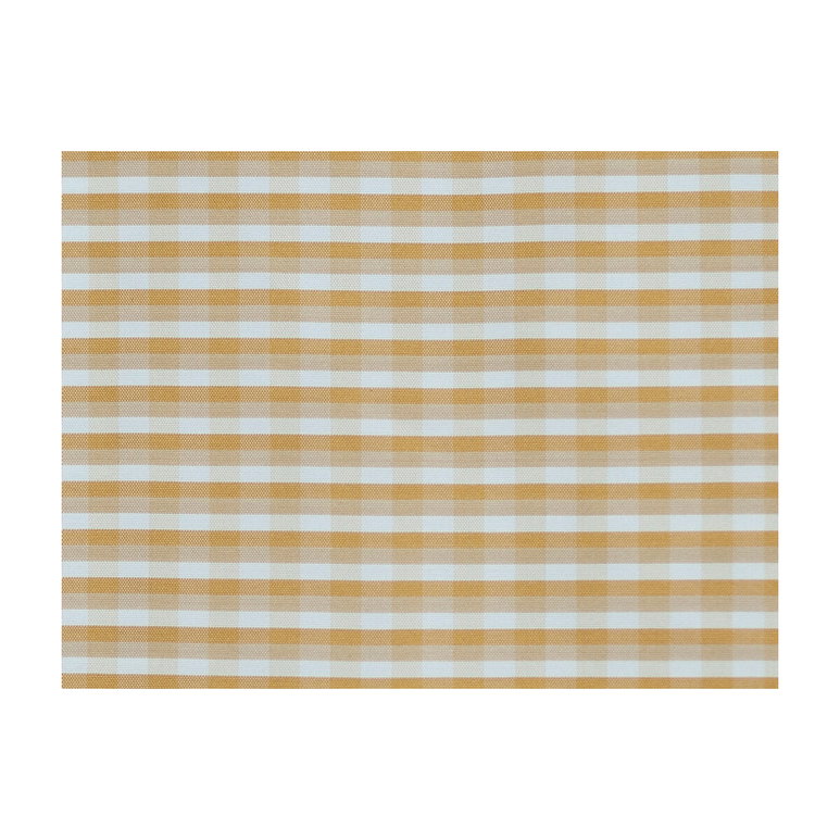 Brunschwig &amp; Fils La Strada Check Saffron Fabric