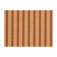 Brunschwig & Fils Trevi Stripe Pekin Red Fabric
