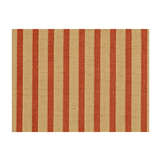 Brunschwig &amp; Fils Trevi Stripe Pekin Red Fabric