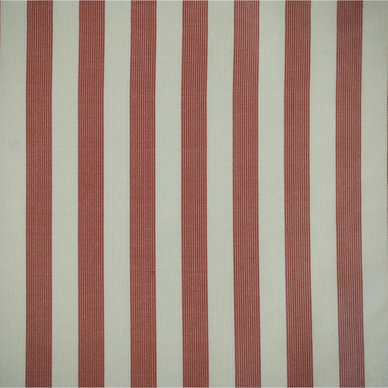 Brunschwig &amp; Fils Valenti Stripe Pekin Red Fabric