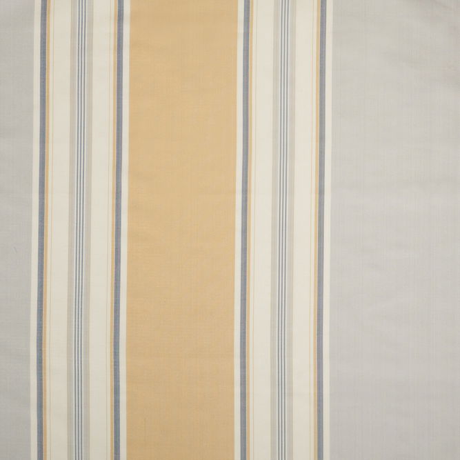 Brunschwig &amp; Fils Hamilton Silk Stripe Dusty Gold Fabric