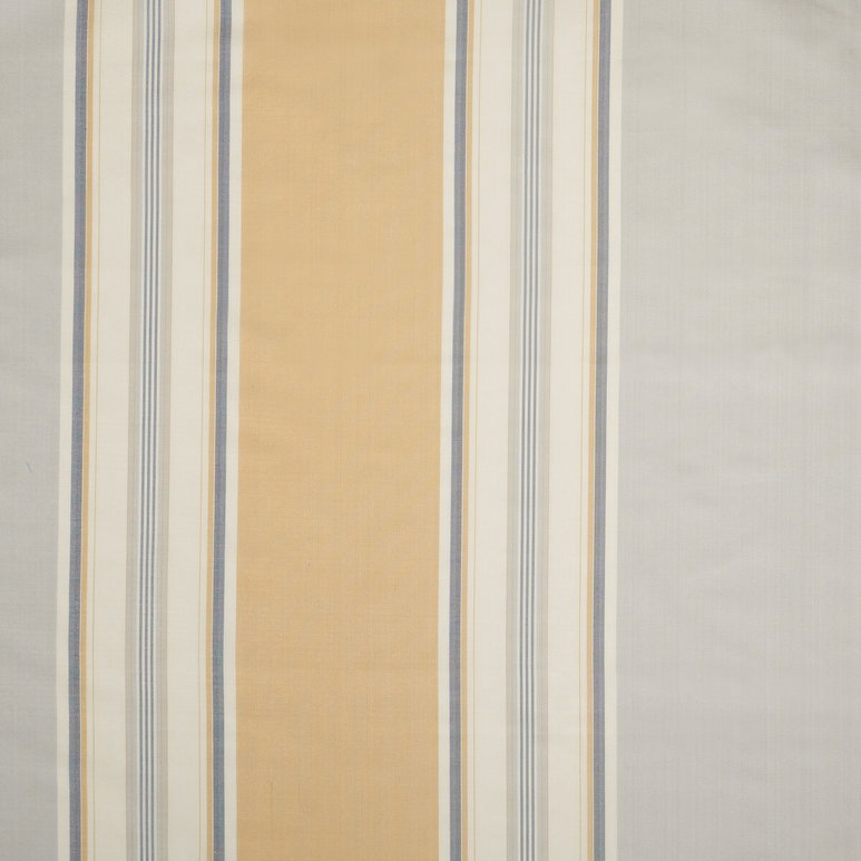 Brunschwig &amp; Fils Hamilton Silk Stripe Dusty Gold Fabric