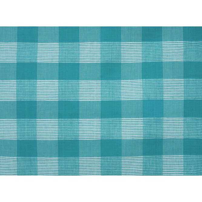 Brunschwig &amp; Fils Siam Sq Cotton Aqua Pura Fabric