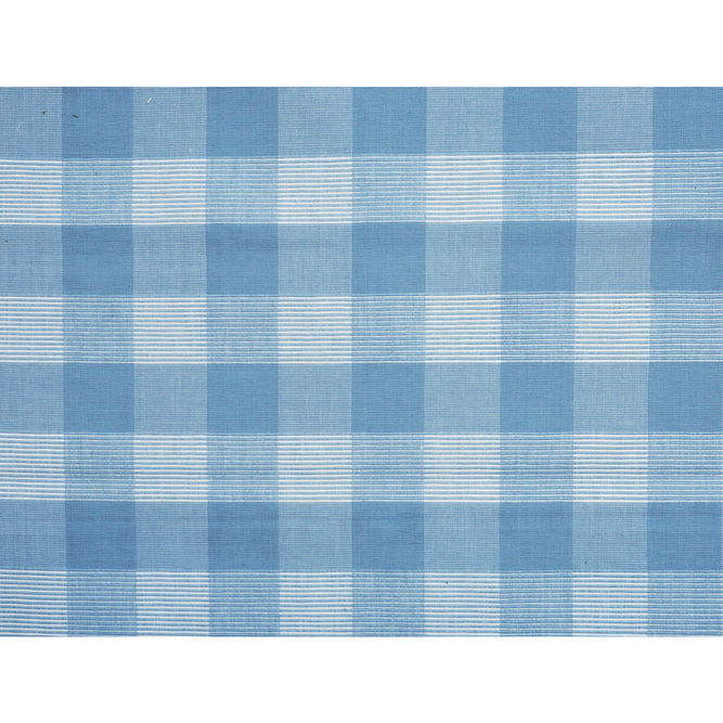 Brunschwig &amp; Fils Siam Sq Cotton Dusty Blue Fabric