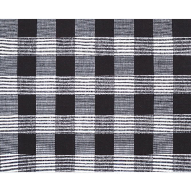 Brunschwig &amp; Fils Siam Sq Cotton Ebony Fabric