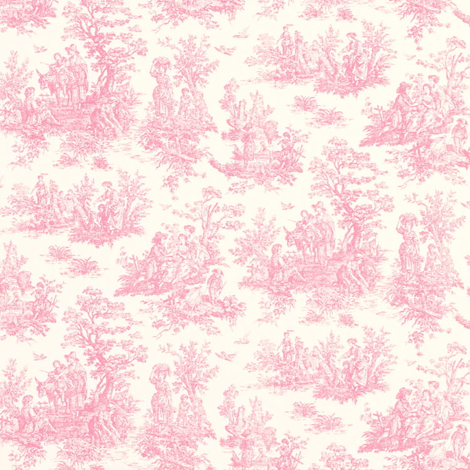 Premier Prints Jamestown Baby Pink Fabric image 1 of 2
