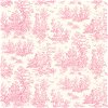 Premier Prints Jamestown Baby Pink Fabric - Image 1