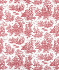 Premier Prints Jamestown Pompeian Red Canvas Fabric