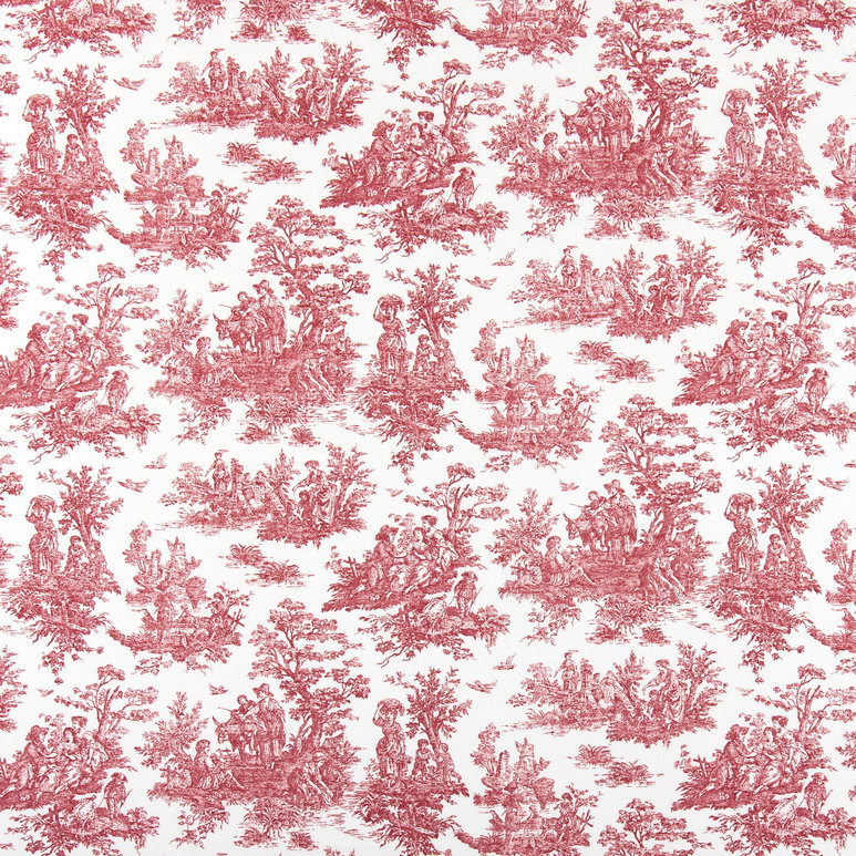 Premier Prints Jamestown Pompeian Red Canvas Fabric