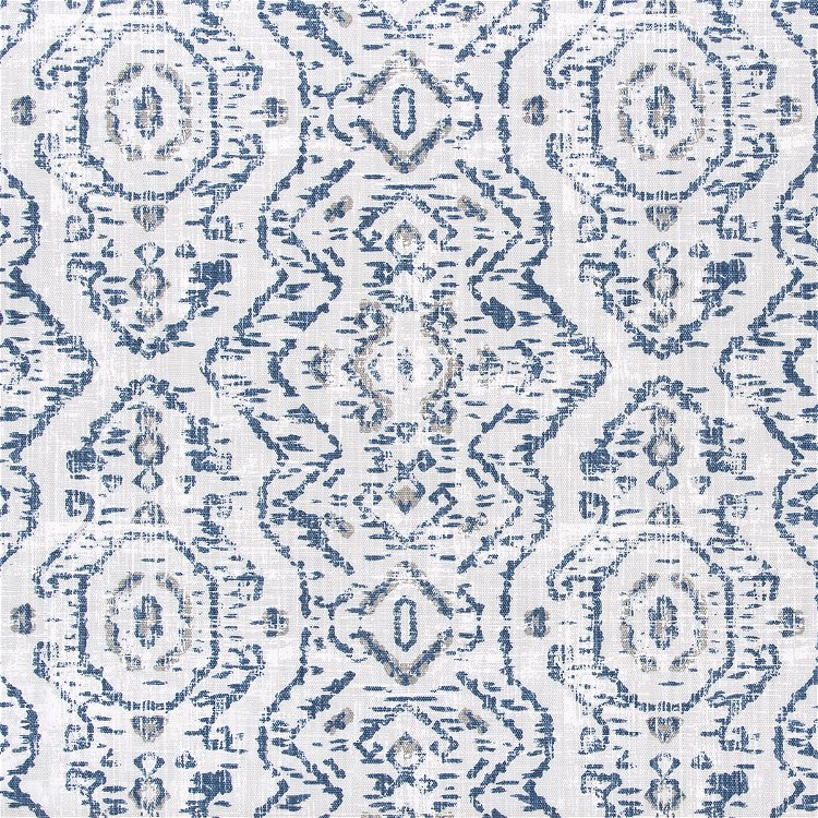 Premier Prints Jazmin Space Blue Slub Linen Fabric