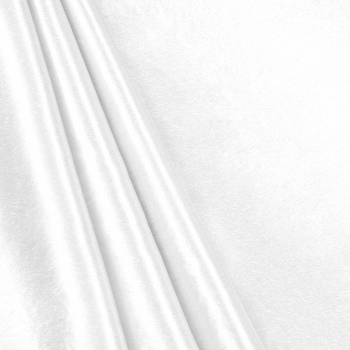 White Premium Crepe Back Satin Fabric image 1 of 2