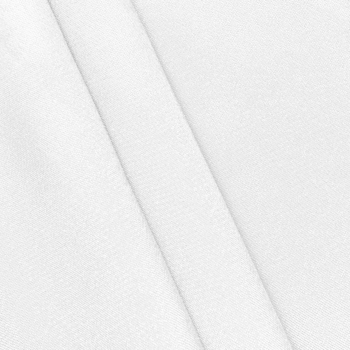 White Premium Crepe Back Satin Fabric image 2 of 2