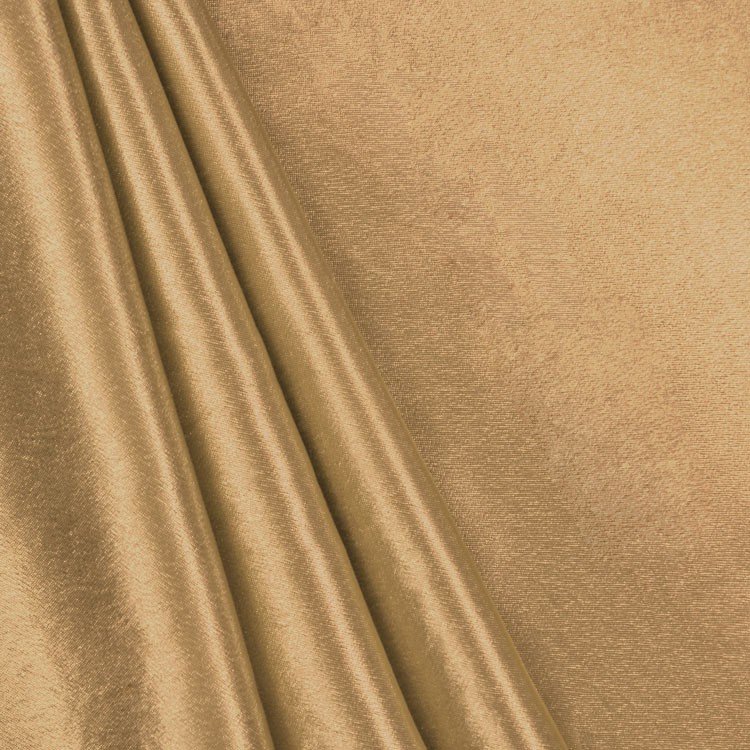 Gold Premium Crepe Back Satin Fabric