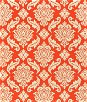 Joel Dewberry Damask Saffron Fabric