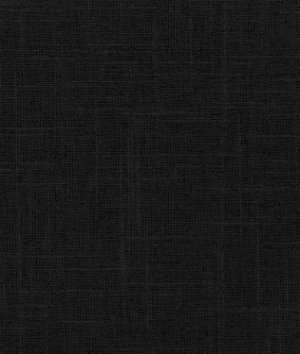 Covington Jefferson Linen Black Fabric