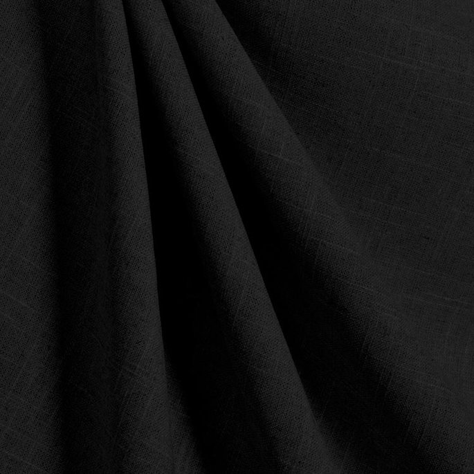 Covington Jefferson Linen Black Fabric image 3 of 3